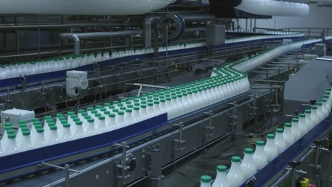 Bottles on factory 動画素材 93798395