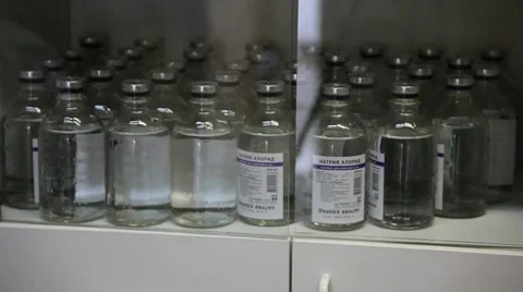 Bottles Stock Footage 7130793