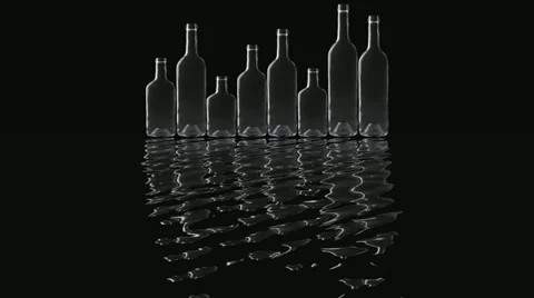Bottles Stock Footage 32659186