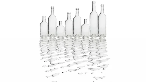 Bottles Stock Footage 32659244
