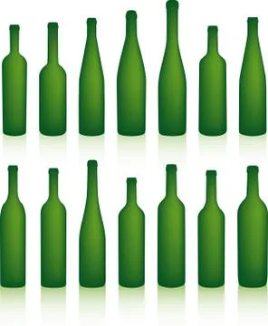 Bottles Stock Illustration