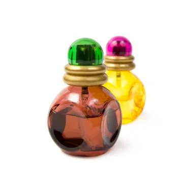Bottles of perfume. Stock Photos