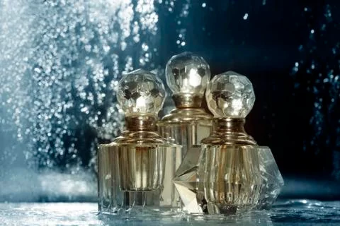 Bottles for perfumery Photos