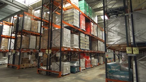 Bottles ready for ship Stock Footage 86296221