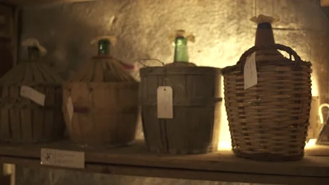 Bottles of Spirits Stock-Footage 222003442