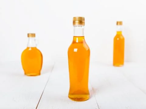 Bottles Of Syrup Foto stock