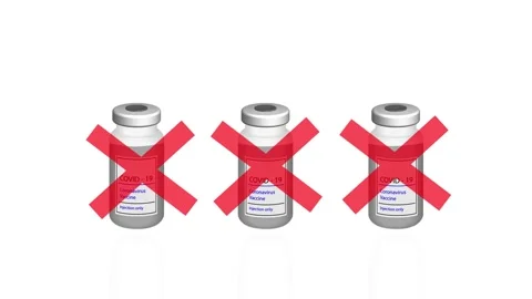 Bottles Of Vaccine Stock Footage 159083178