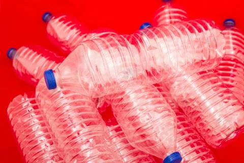 Bottles of water. Stock Photos