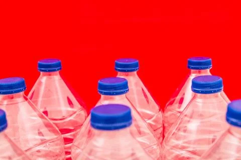 Bottles of water. Stock Photos