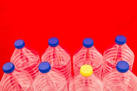 Bottles of water. Stock Photos