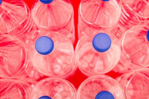 Bottles of water Stock Photos