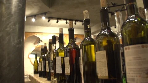 Bottles of Wine Video stock 88745964