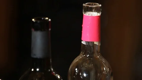 Bottles for wine Stock-Footage 113274928