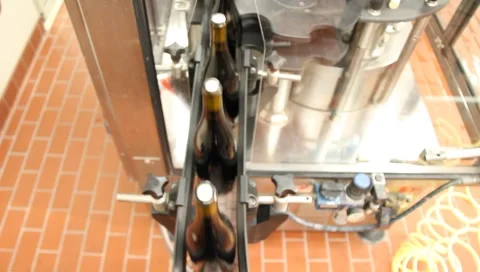 Bottling Expensive Wine 6537 Stock Footage 2704615