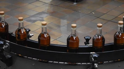 Bottling Stock Footage 90625072