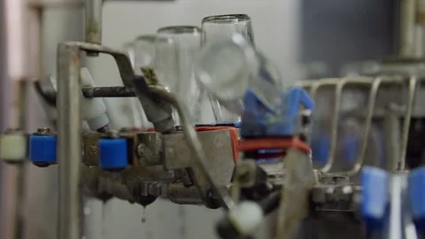 Bottling Plant Video stock 331697653