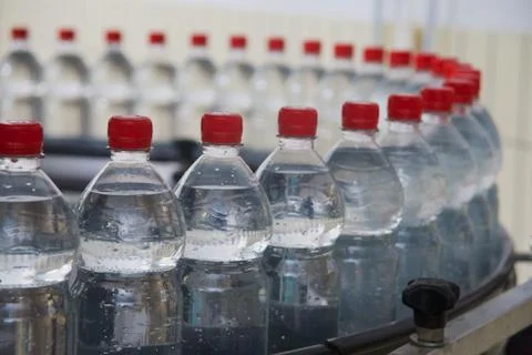 Bottling plant Stock Photos