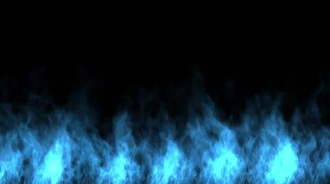 Bottom Blue Flame Video stock 45871663