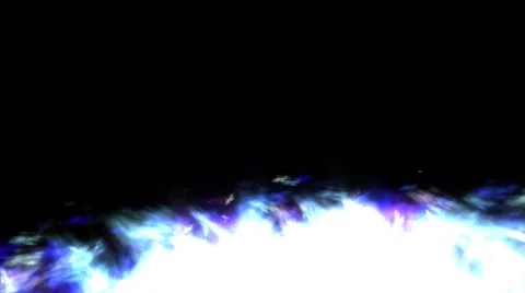 Bottom Blue Light Animation Stock Footage 41696591