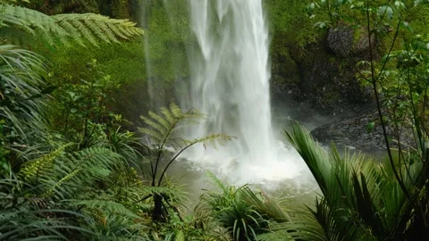 Bottom of Bridal Veil Falls Stock Footage 260367230