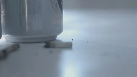 Bottom of can with joint Stock Footage 147754659