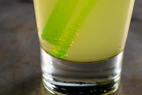 The bottom of the glass Stock Photos