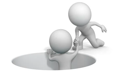 Up from the Bottom. Illustrazione stock