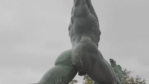 Bottom left statue by Statue of Liberty Stock Footage 166090553