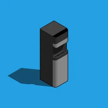 Bottom Loading Water Dispenser Stock Illustration