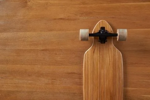 Bottom of longboard Foto stock