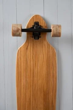 Bottom of longboard Stock Photos