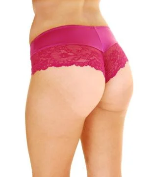 Bottom in panties. Stock Photos