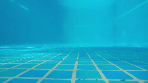 The bottom of the pool Stock Footage 130212701