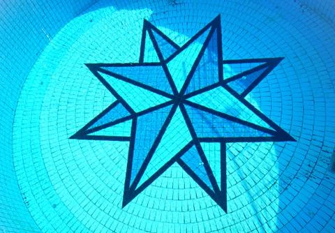 Bottom of the pool Stock Photos