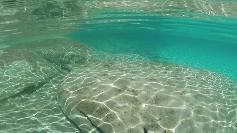 The bottom on underwater view Stock Footage 82292675