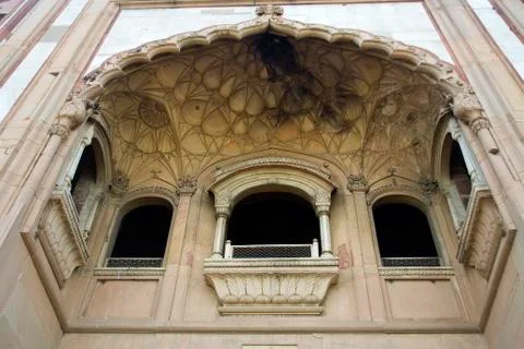 Bottom View of Balcony Stock Photos