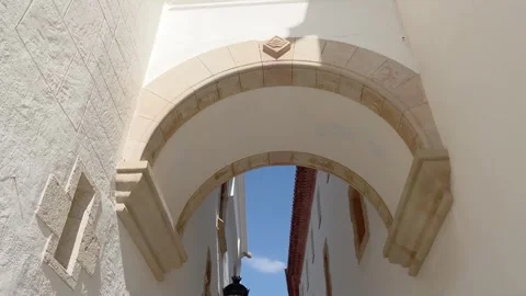 Bottom view of an old, traditional building in famous summer village Stock Footage 319759816