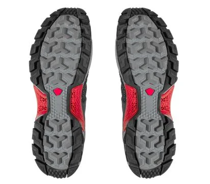 Bottom view of pair of soles Stock Photos