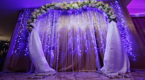 Bottom view Wedding ceremony Stock-Footage 45923394