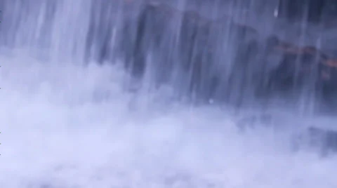 Bottom of waterfall Stock Footage 29528585