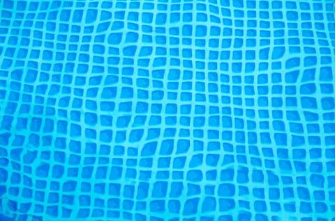 Bottom of a wavy pool Stock Photos