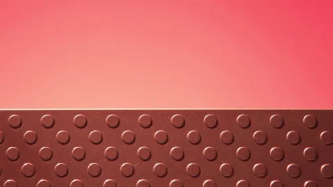 Bottons texture art lighting and shade red background Video stock 156247872