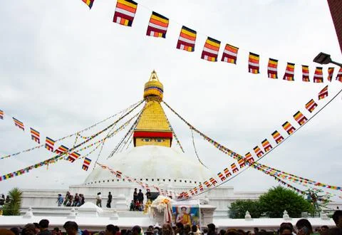 Bouddhanath Stupa Stock Photos