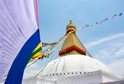 Bouddhanath Stupa Stock Photos