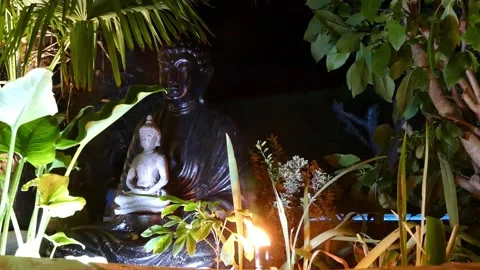 Boudha méditation Video stock 163608705