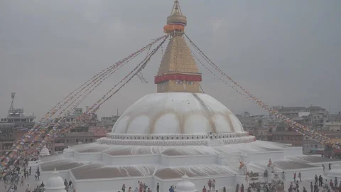 Boudhanath | Nepal Stock Footage 107466051