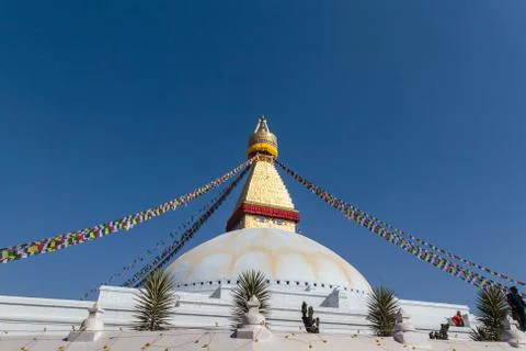 Boudhanath Stupa, Kathmandu, Nepal Stock Photos