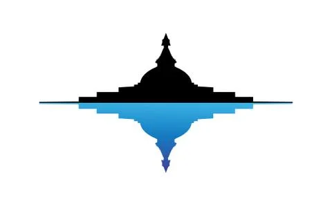 Boudhanth Stupa Stock-Illustration