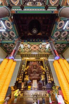 Boudism temple  库存照片