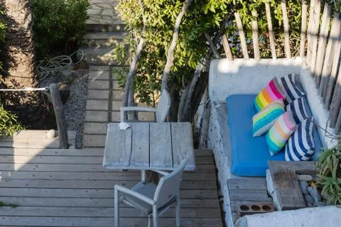 Boudoir in Mykonos - Greece Stock Photos